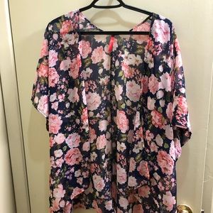 Floral cardigan
